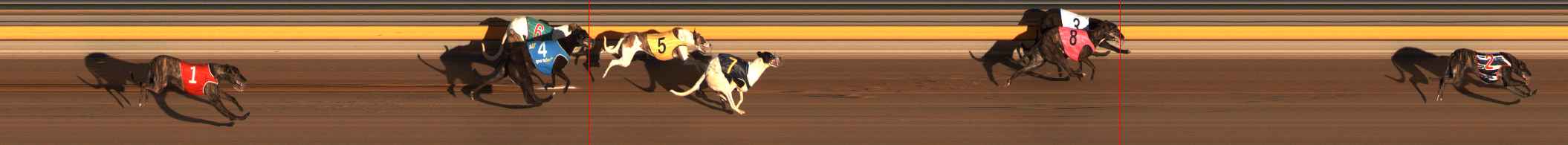 Photo finish for Ballarat Race 1