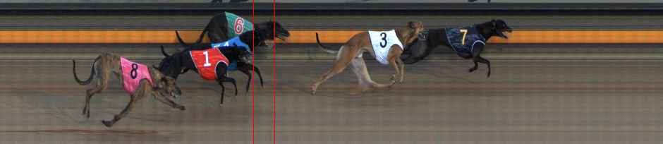 Photo finish for Ballarat Race 4