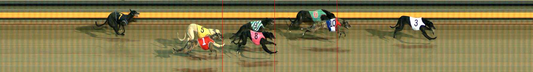 Photo finish for Ballarat Race 9