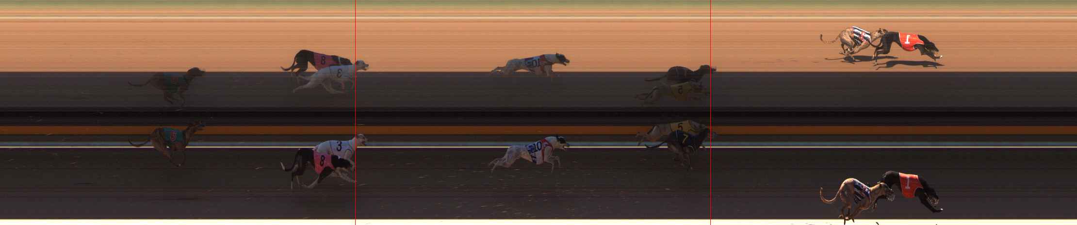 Photo finish for Ballarat Race 4