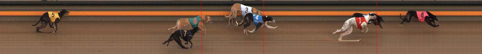 Photo finish for Ballarat Race 5