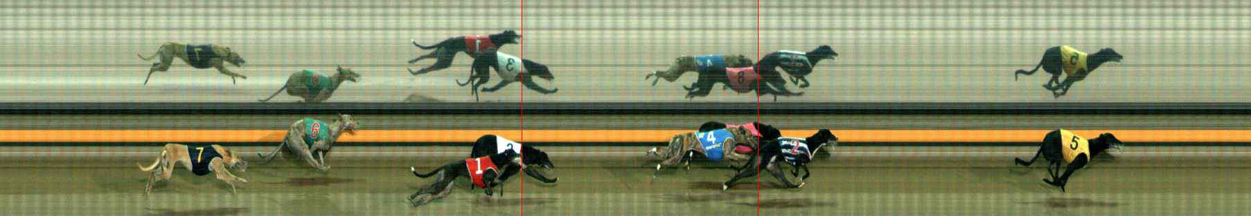 Photo finish for Ballarat Race 8
