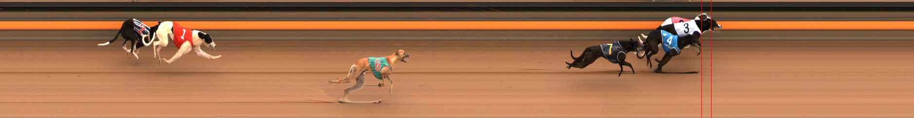 Photo finish for Ballarat Race 1