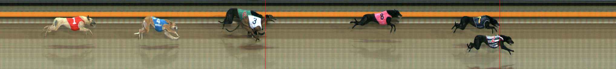 Photo finish for Ballarat Race 6