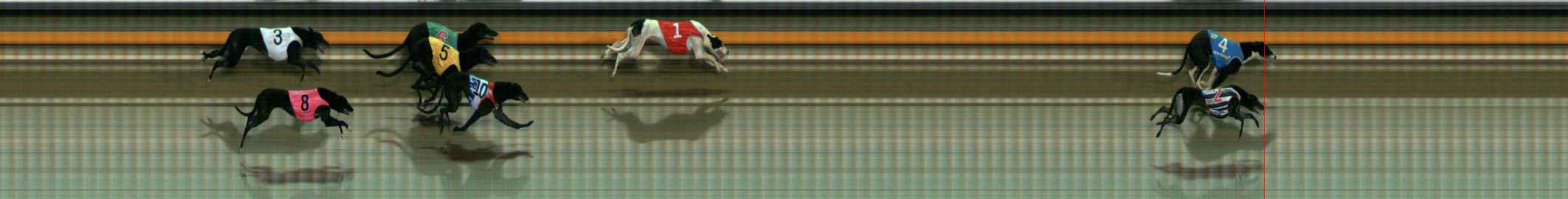 Photo finish for Ballarat Race 8