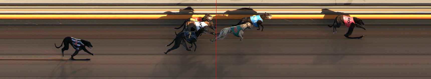 Photo finish for Ballarat Race 3