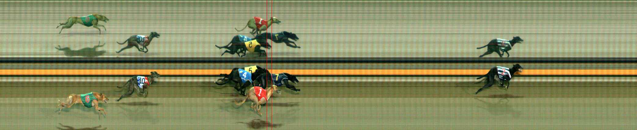 Photo finish for Ballarat Race 7