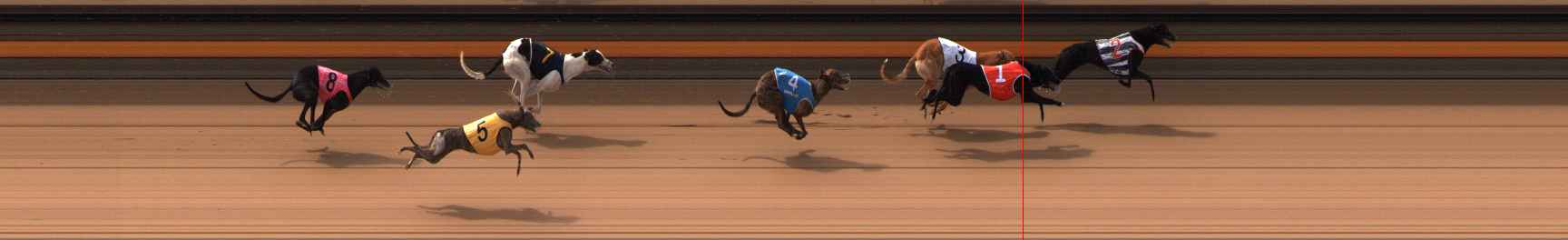 Photo finish for Ballarat Race 3