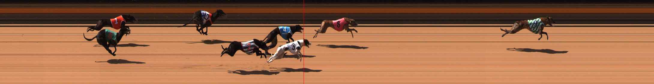 Photo finish for Ballarat Race 6