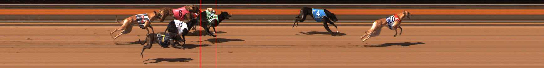 Photo finish for Ballarat Race 11