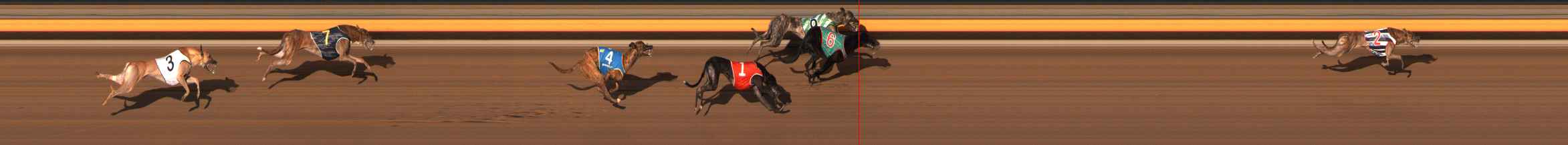 Photo finish for Ballarat Race 9