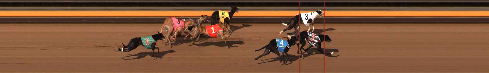 Photo finish for Ballarat Race 5