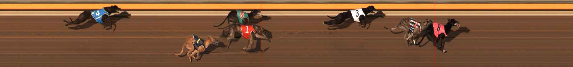 Photo finish for Ballarat Race 9