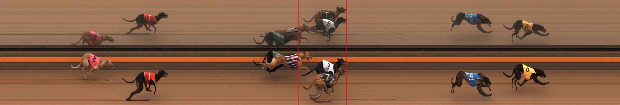 Photo finish for Ballarat Race 9