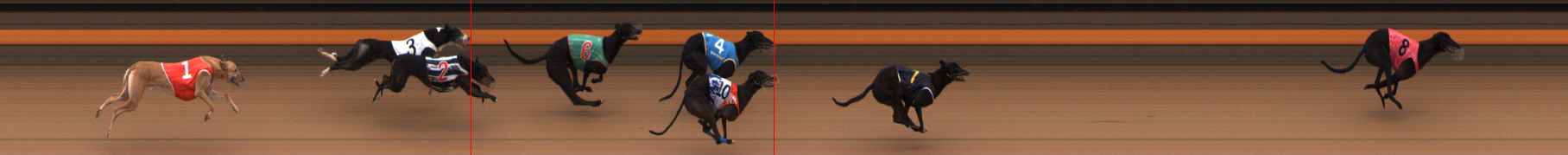 Photo finish for Ballarat Race 12