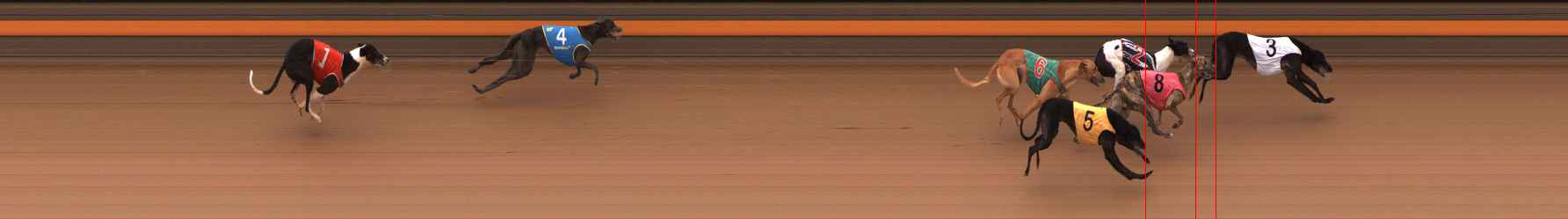 Photo finish for Ballarat Race 1