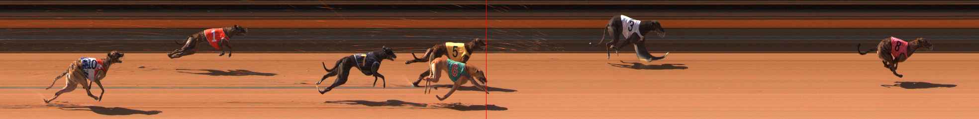 Photo finish for Ballarat Race 1