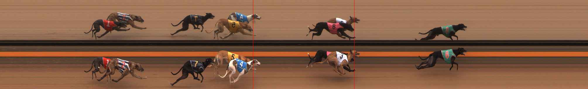 Photo finish for Ballarat Race 7