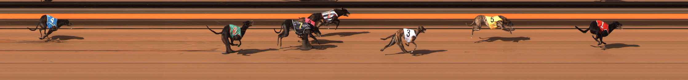 Photo finish for Ballarat Race 9