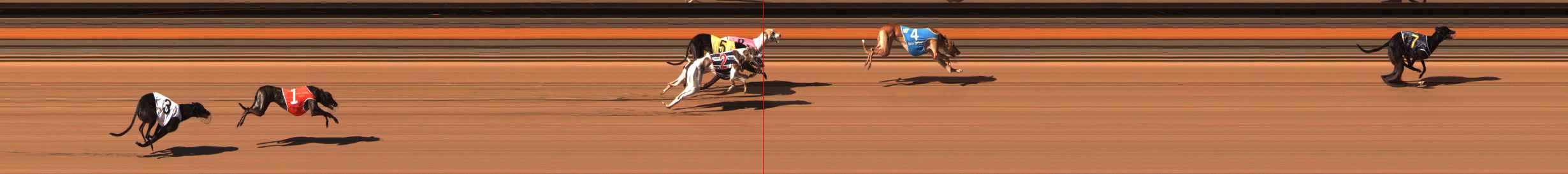 Photo finish for Ballarat Race 7
