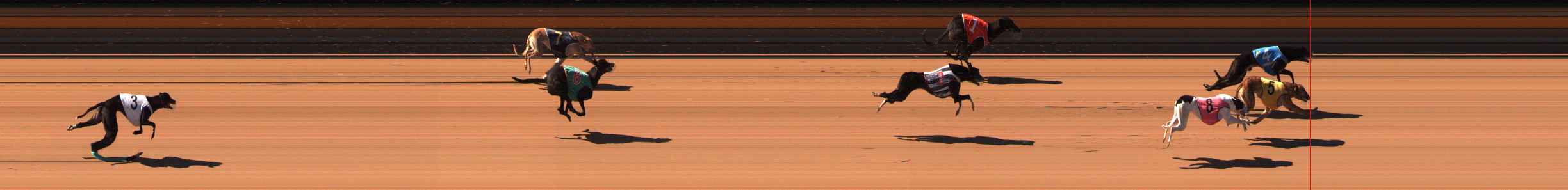 Photo finish for Ballarat Race 1