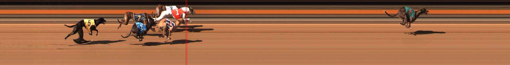 Photo finish for Ballarat Race 7