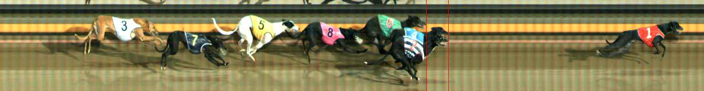 Photo finish for Ballarat Race 8