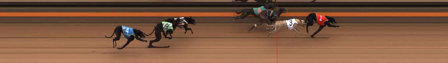 Photo finish for Ballarat Race 4