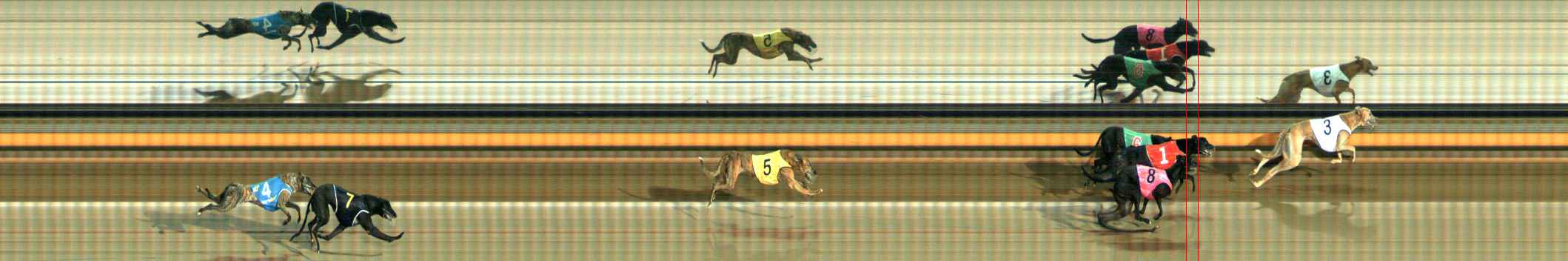 Photo finish for Ballarat Race 3