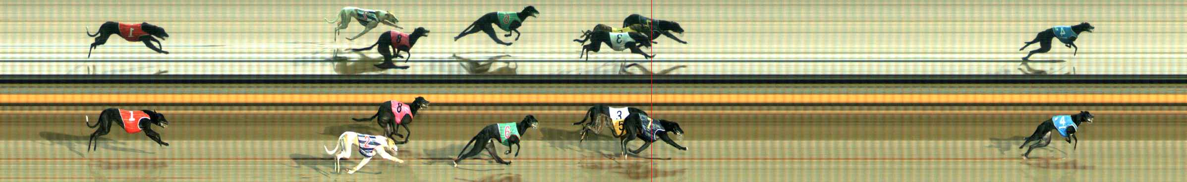 Photo finish for Ballarat Race 8