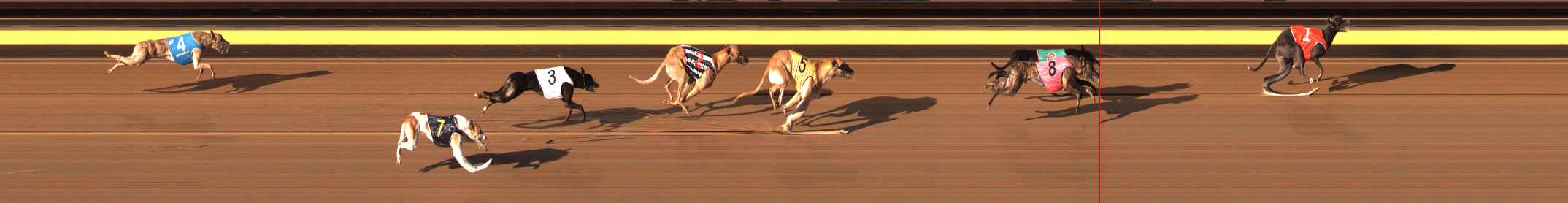 Photo finish for Ballarat Race 3