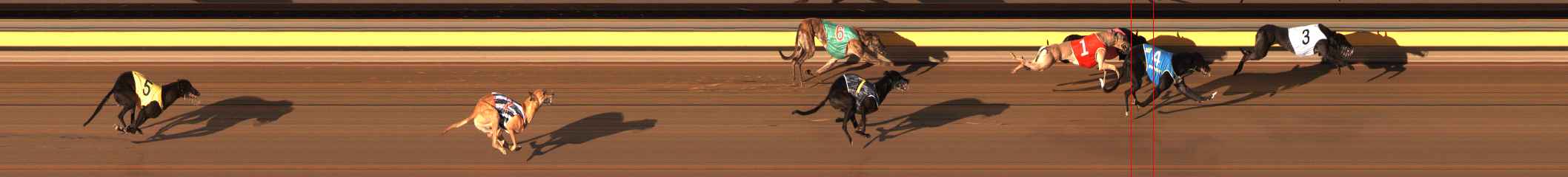 Photo finish for Ballarat Race 5