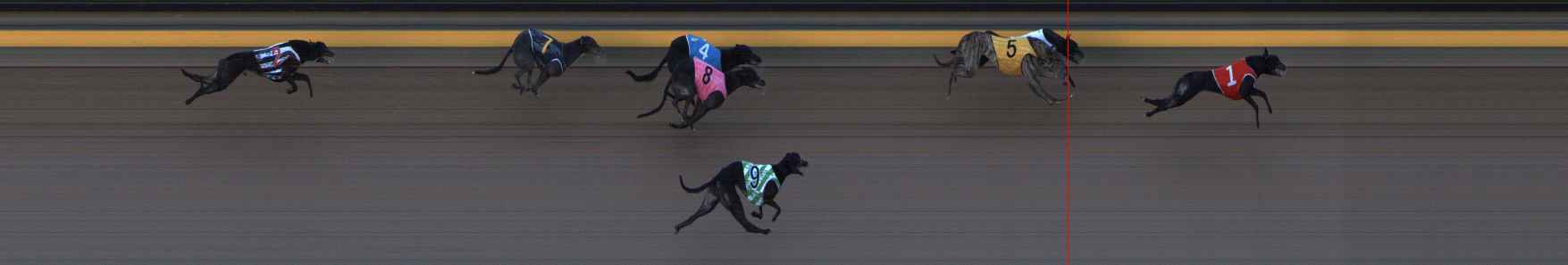 Photo finish for Ballarat Race 9