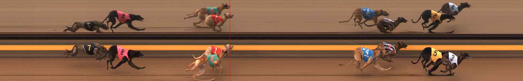 Photo finish for Ballarat Race 1