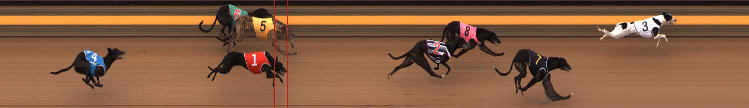 Photo finish for Ballarat Race 4