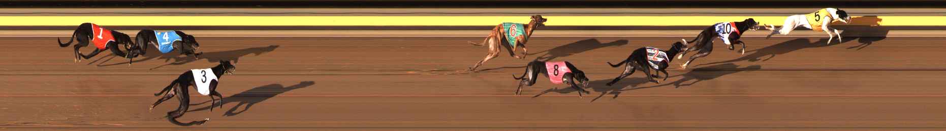 Photo finish for Ballarat Race 5