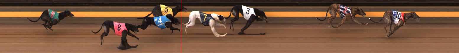 Photo finish for Ballarat Race 6