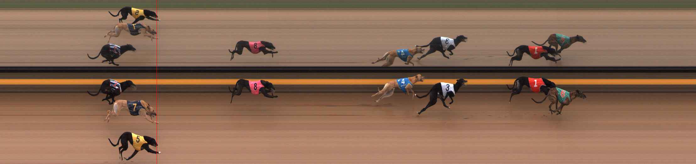 Photo finish for Ballarat Race 7