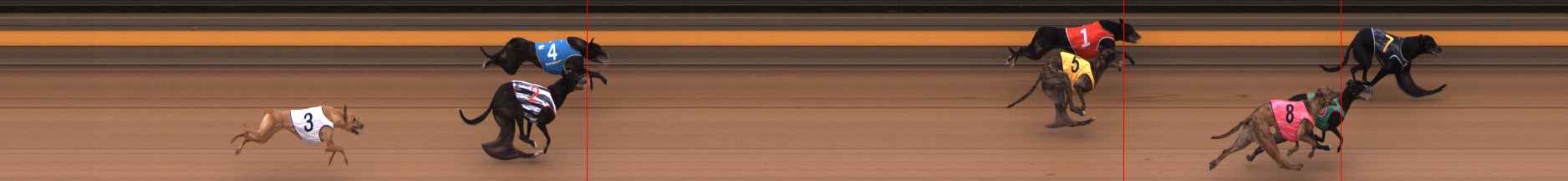Photo finish for Ballarat Race 3