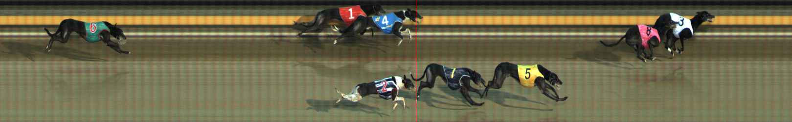 Photo finish for Ballarat Race 8
