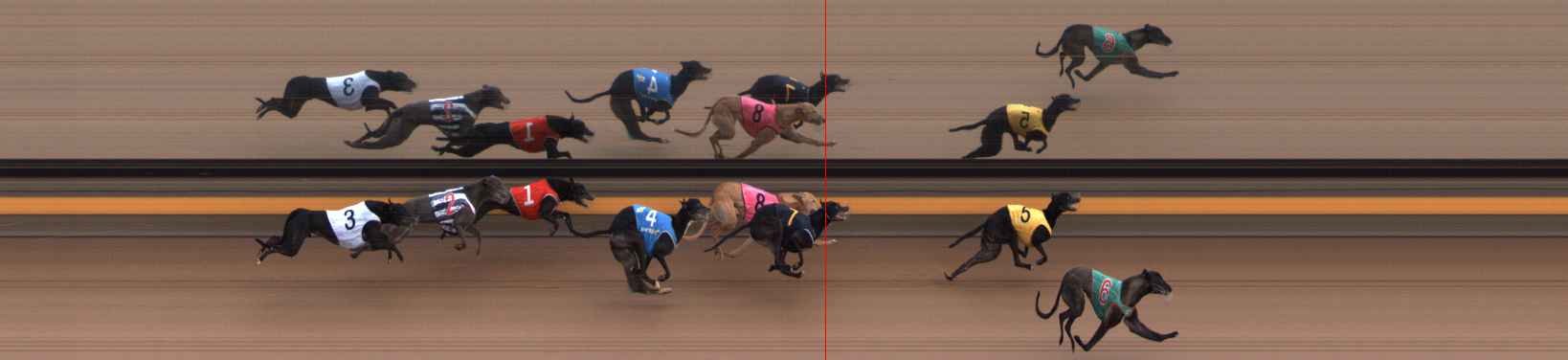 Photo finish for Ballarat Race 5
