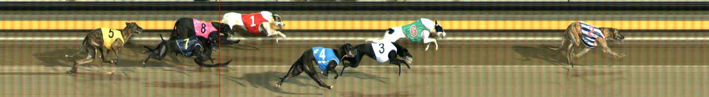 Photo finish for Ballarat Race 8