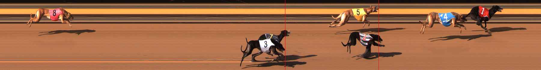 Photo finish for Ballarat Race 1