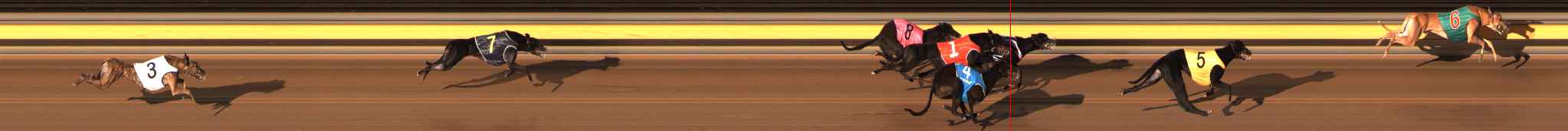 Photo finish for Ballarat Race 7