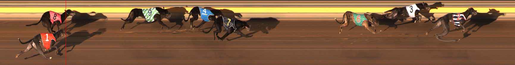 Photo finish for Ballarat Race 9