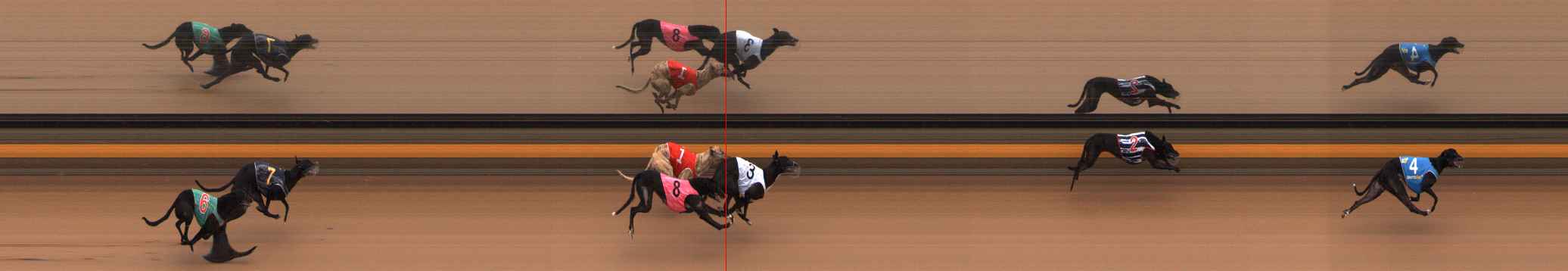 Photo finish for Ballarat Race 1