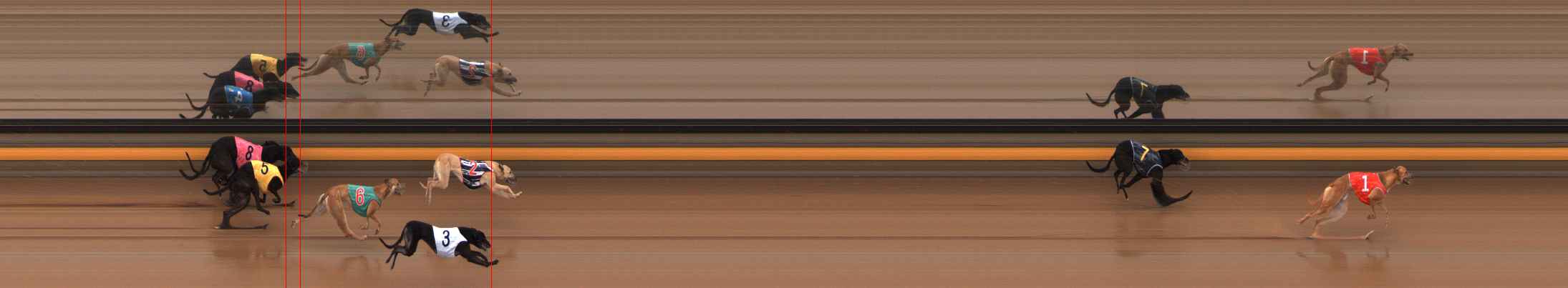 Photo finish for Ballarat Race 5