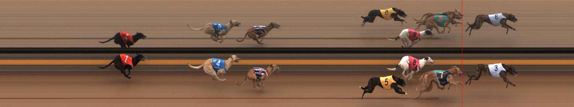 Photo finish for Ballarat Race 1