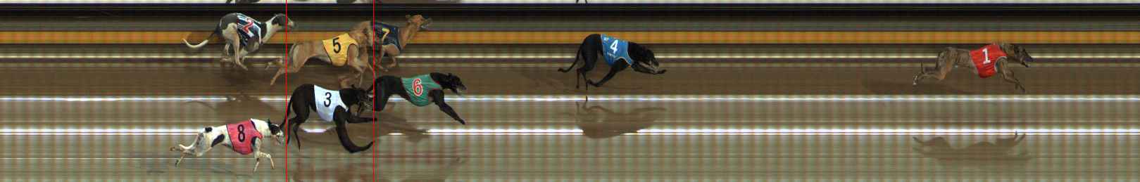 Photo finish for Ballarat Race 6