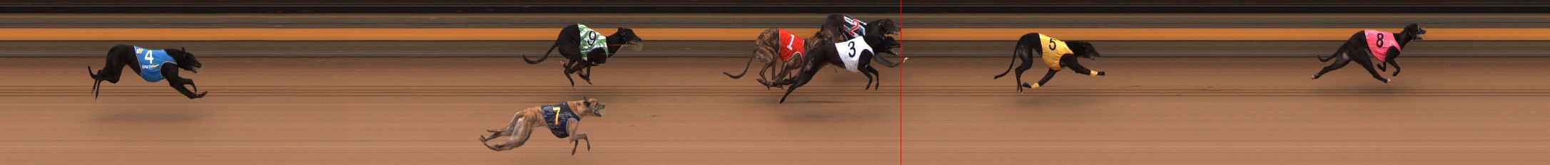 Photo finish for Ballarat Race 9
